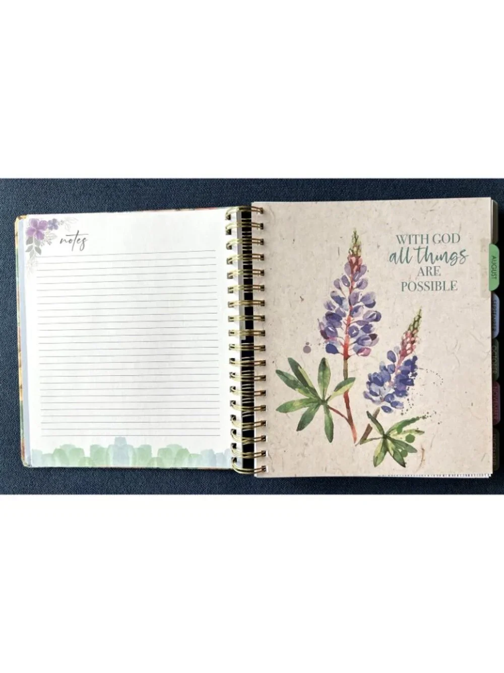 Planner 17 Month 2026-27 LORD IS STRENGTH Month Day Week Organizer Plan 9